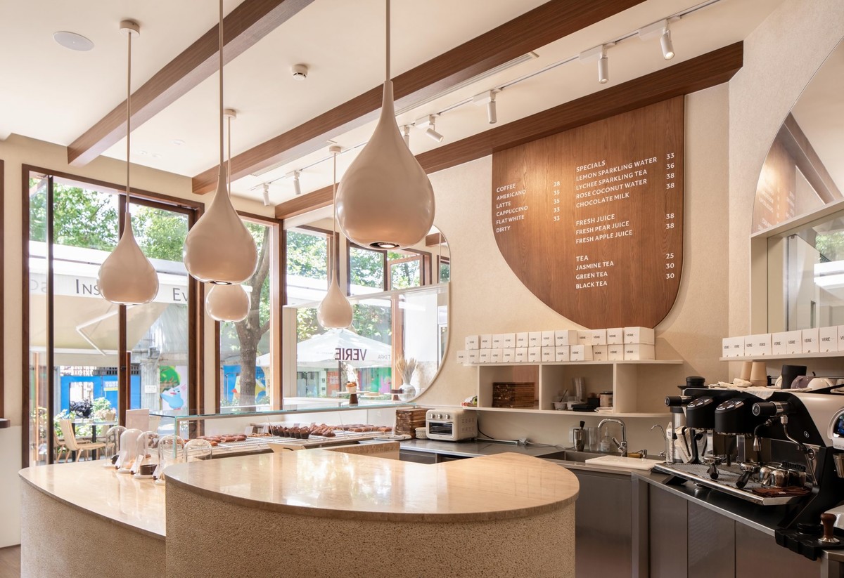 Design d'intérieur de boulangerie et de restaurant français Design d'intérieur de boulangerie et de restaurant français